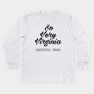 So Very Virginia Kids Long Sleeve T-Shirt